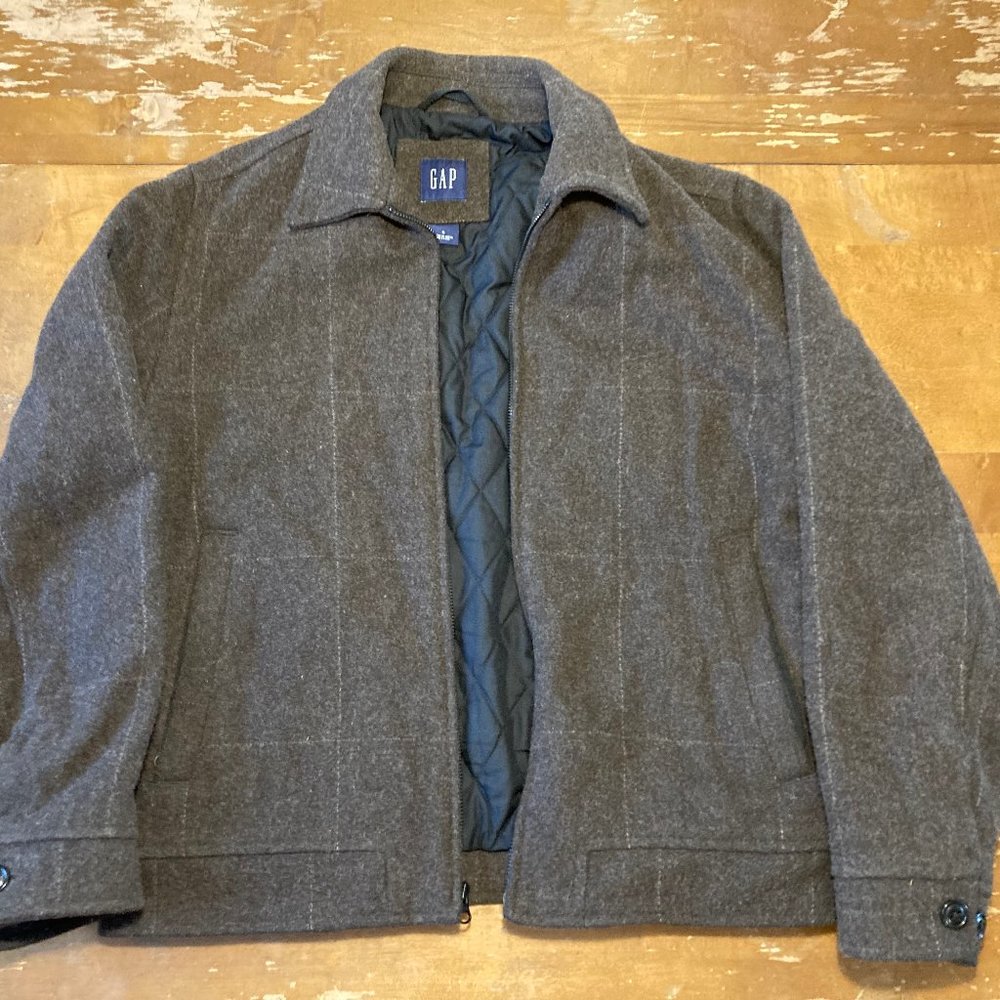 Gap Wool Coat Brown S '90s
